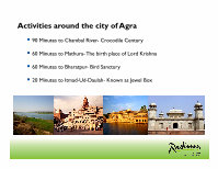 Radisson welcomes you to Agra-the city of the Taj. · PDF fileRadisson ...